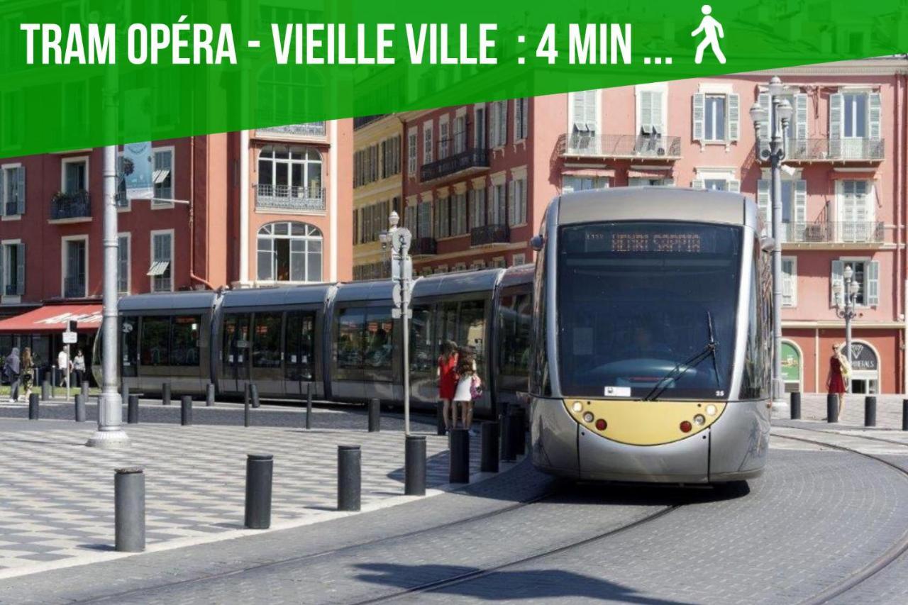 Duplex Le Gesu - Heart Of Old Town - Modern - Wifi - Clim Appartement Nice Buitenkant foto